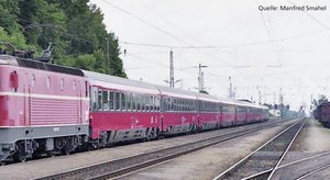 Wagon osobowy Piko H0 58225 Wagon pociągu pospiesznego Eurofima 1x 1, skala H0, 3 szt. Klasa + 2 x 2. ÖBB, skala H0