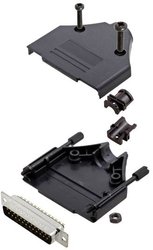 Zestaw listew męskich D-Sub TRU COMPONENTS TCDTPKP25DBPK 7709132, rzędy: 2, styki: 25, 180 °, 1 szt.