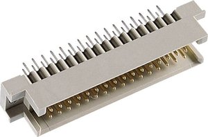Listwa o stykach nożowych Kształt R/2 DIN 41612 typ R/2 48M abc 4 mm prosta ept, 1 szt.