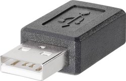 Adapter złącze USB męskie Typ A na złącze Mini USB Typ B BKL Electronic 10120276, 1 szt.