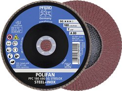 Tarcza lamelkowa PFERD A Psf Steelox 67708185 Średnica 180 mm 10 szt.