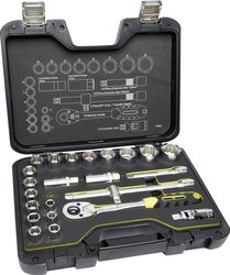 Klucze nasadowe zestaw C.K T4662 T4662 1/2''