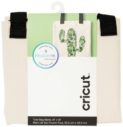 Torba Cricut z nietopliwym atramentem (pusta, średnia) Cricut Infusible Ink Tote Bag Torba  beżowy