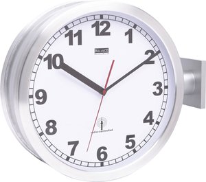 Zegar ścienny analogowy EUROTIME 91764-47, Sterowany radiowo, (Ø) 40 cm