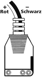 Kable do podłączenia zasilania radia i radia samochodowego Kabel zasilający DC Albrecht NCB 303 5813