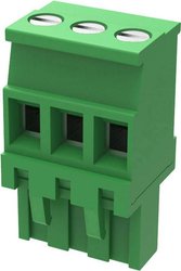 Obudowa złącza pin męskiego na kabel Degson 2EDGKA-5.0-03P-14-1000AH-1, wire-to-board, piny: 3, 15 A, 1 szt.