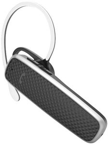 Zestaw słuchawkowy mono Bluetooth® „MyVoice700”, wielopunktowy, sterowany głosem, czarny Zestaw słuchawkowy On Ear Hama MyVoice700 00184148 Mono czarny, srebrny
