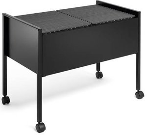 Wózek na akta do zawieszenia Durable Economy 100 DUO 308201  czarny  1 szt.