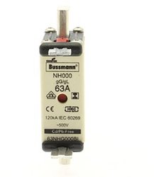 Eaton 63NHG000BI Bezpiecznik NH z mechanicznym wskaźnikiem stanu bezpiecznika Rozmiar bezpiecznika = 000 63 A 500 V 3 szt.