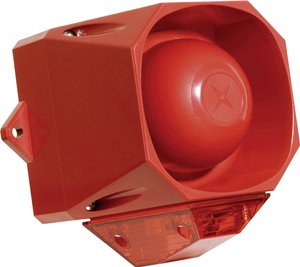 Sygnalizator łączony ComPro Asserta Midi AV N/A Migające światło, Dźwięk ciągły 110 dB