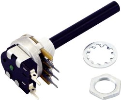 Potencjometr obrotowy OMEG PC20BU/PC1S 4K7 A F1 CPW