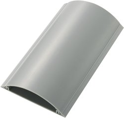 Mostek kablowy TRU COMPONENTS 1592925, (D x S x W) 1000 x 87.50 x 21 mm, szary, 1 szt.