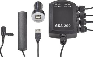 Alarm samochodowy GKA200 z tackerem GPS i modułem GSM Alarm samochodowy Renkforce RF-3570510 1 szt.