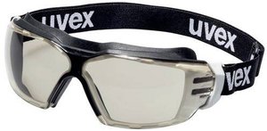 uvex pheos cx2 sonic 9309064 Pełne okulary ochronne z ochroną UV czarny, biały EN 166, EN 172 DIN 166, DIN 172