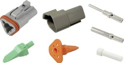 Złącze męskie okrągłe TE Connectivity 30S009, styki:3, 230 V, 34 A, 1 zest.