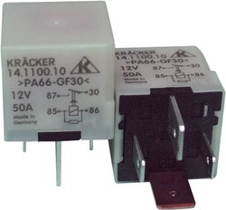Przekaźnik samochodowy Kräcker 14.1100.10, 40 A