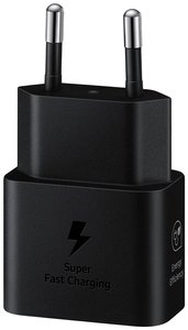 Adapter szybkiego ładowania Samsung 25 W EP-T2510N (czarny) Ładowarka do telefonu komórkowego Samsung EP-T2510NBEGEU