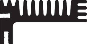 Radiator Fischer Elektronik SK 96 84 SA 3.8 K/W