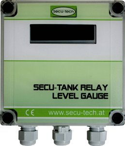 Wyświetlacz czujnika poziomu SecuTech SECU Tank Relay HW000082, 25 m (max), 1 szt.