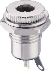 Gniazdo zasilające montażowe Lumberg 1614 16, 0.5 A, 12 V, O 2.0 mm, 2-pin