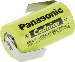 Akumulator specjalny Panasonic N-1700SCR, NiCd, 1700 mAh, 1.2 V, 1 szt.