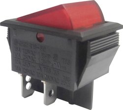 Przełącznik TRU COMPONENTS 1587524, 250 V/AC, 10 A, 2 x wył/wł, zatrzask, 1 szt.