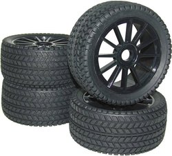 Koła kompletne Buggy Reely, opony 10-Star Street, skala 1:8, zestaw - 4 sztuki