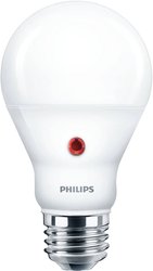 Lampa LED Philips z czujnikiem światła dziennego zastępuje 60 w, ciepła biel (2700 K), 806 lumenów, czujnik światła Żarówka LED Philips Lighting 78269600  7.5 W = 60 W 806 lm ciepła biel 1 szt.