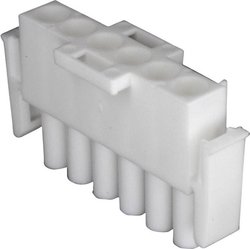 Obudowa złącza pin męskiego na kabel TE Connectivity 640581-1, Ilość pinów 6, 1 szt.