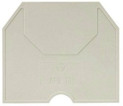 Płytka końcowa selos APN 10 Grau Wieland 07.311.6655.0 szary Zawartość: 1 szt.