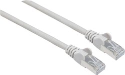 Kabel sieciowy Intellinet Cat7 S/FTP ze złączem Cat6a 100% miedzi LS0H 2m, szary Kabel LAN Intellinet 740807, 1 szt., RJ45, CAT 6a, S/FTP, 2.00 m, szary