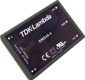 Zasilacz medyczny AC-DC 18 i 40 W z podwójnym wyjściem do montażu na płytce Zasilacz AC/DC TDK-Lambda KMD40-1212 12 V 1.67 A 40 W