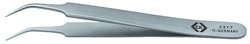 Pęseta precyzyjna 105 mm, cienkie, wygięte końce Pęseta precyzyjna C.K T2317 105 mm