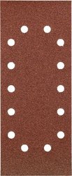Taśmy szlifierskie kwb 8187-88, drewno i metal, 115 x 280 mm, perforowane Papier ścierny kwb 818788 280 mm 30 szt.