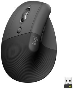 Mysz ergonomiczna Bluetooth®, radiowa Logitech Lift Left Vertical Ergonomic Mouse 4000 dpi