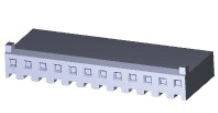 Obudowa złącza pin żeńskiego na kabel TE Connectivity SL-156 1-770849-2, wire-to-wire, piny: 12, 6.5 A, 1 szt.