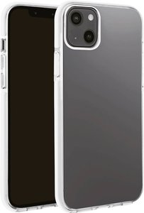Vivanco Rock Solid Futerał backcase Apple iPhone 13 przeźroczysty, biały Ładowarka indukcyjna, Odporny na wstrząsy