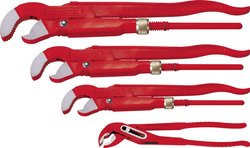 Zestaw szczypiec do rur kolankowych 1 - 1.1/2 - 2'' + Wapu SP 10'' Zestaw szczypiec Rothenberger 070137X