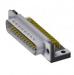 Złącze męskie D-Sub Deltron Connectors DTS25 PYC/2 M63UN, rzędy: 2, styki: 25, 90 °, 1 szt.