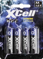 Baterie AA XCell XTREME FR6/L91 145873, 1.5 V, litowe, 4 szt.