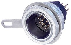 Złącze męskie okrągłe Neutrik MPM12-V, styki:12, 50 V/AC, 3 A, 1 szt.