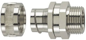Złącze do metalowych rur osłonowych HelaGuard SC-SM SC32-SM-PG29 HellermannTyton 166-30416 Zawartość: 1 szt.
