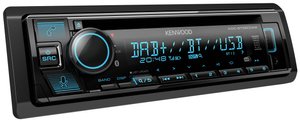 Odbiornik CD/USB z Bluetooth, radiem cyfrowym DAB+ i Amazon Alexa Control Radio samochodowe Kenwood KDC-BT560DAB, 4 x 50 W