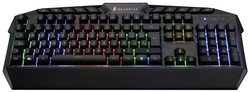 Klawiatura gamingowa Verbatim SureFire KingPin RGB Gaming Multimedia Keyboard QWERTY Spanish Hiszpański, QWERTY