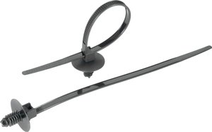 Opaska kablowa TRU COMPONENTS TC-PDVR170BK203 1592908, 169 mm, poliamid 6.6, 1 szt.
