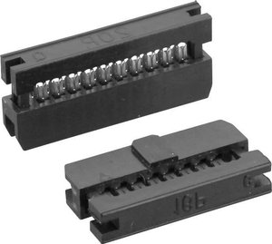 TRU COMPONENTS TC-0686343-30-60-1 Złącze żeńskie  Siatka: 2 mm Ilośc pinów: 30 Ilość rzędów: 2 1 szt.