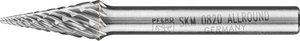 Frez z węglików spiekanych, stożkowy 8x20 mm ø 6 mm Nacięcie ALLROUND do wszechstronnego zastosowania Frez PFERD SKM 0820/6 ALLROUND 21001035, 8 mm x 60 mm , 1 szt.