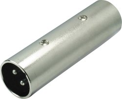 Adapter XLR złącze męskie XLR - złącze męskie XLR Stereo Kash 55063-1 1 szt.