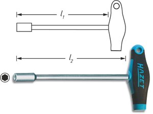 Wkrętak nasadowy Hazet   428-10 10 mm