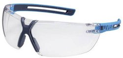 uvex x-fit (pro) 9199247 Okulary ochronne z ochroną UV niebieski, szary EN 166, EN 170 DIN 166, DIN 170